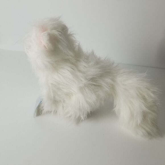 Webkinz  White Persian Cat HM110  Ganz  Plush Cat With Unused Code Retired - Picture 2 of 9